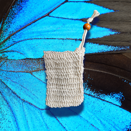 Sisal Soap Pouch 🦋